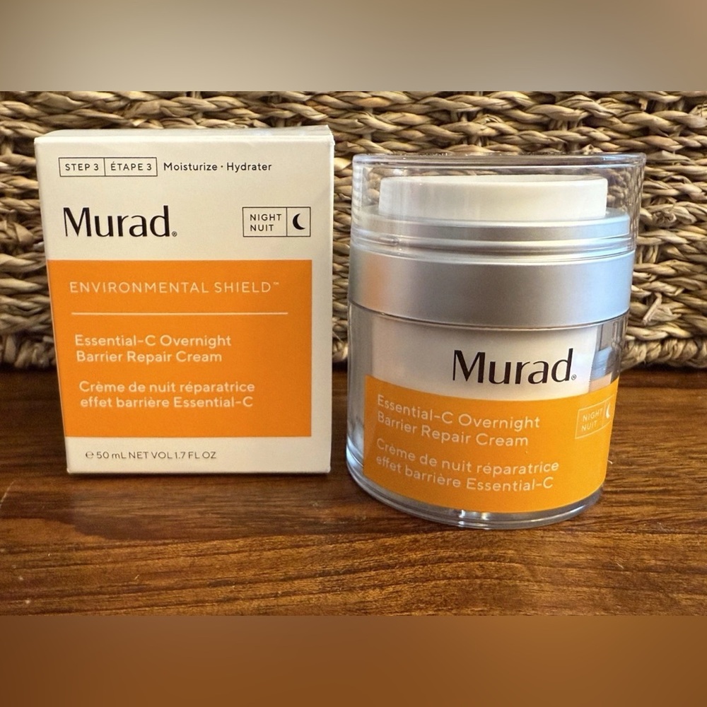 Murad Essential-C Overnight Barrier Repair Cream 1.7 Fl Oz
